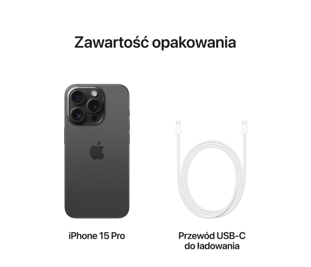 Apple iPhone 15 Pro 128GB Black Titanium - 1180065 - zdjęcie 6